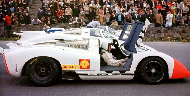 The 917 just before its race debut - 1969 Spa 1000 Km
